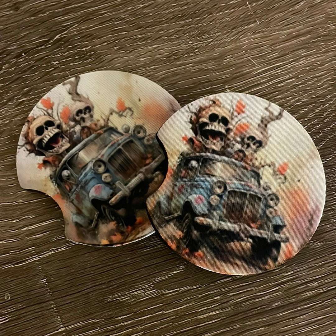 Skully Car Coaster #3 staytruedesignco