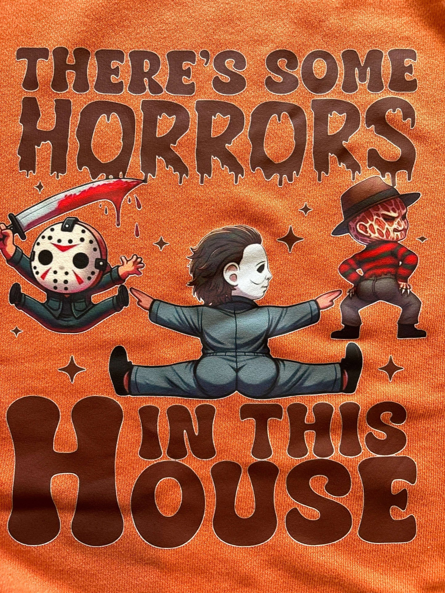 House Horrors Crew Neck Sweatshirt staytruedesignco