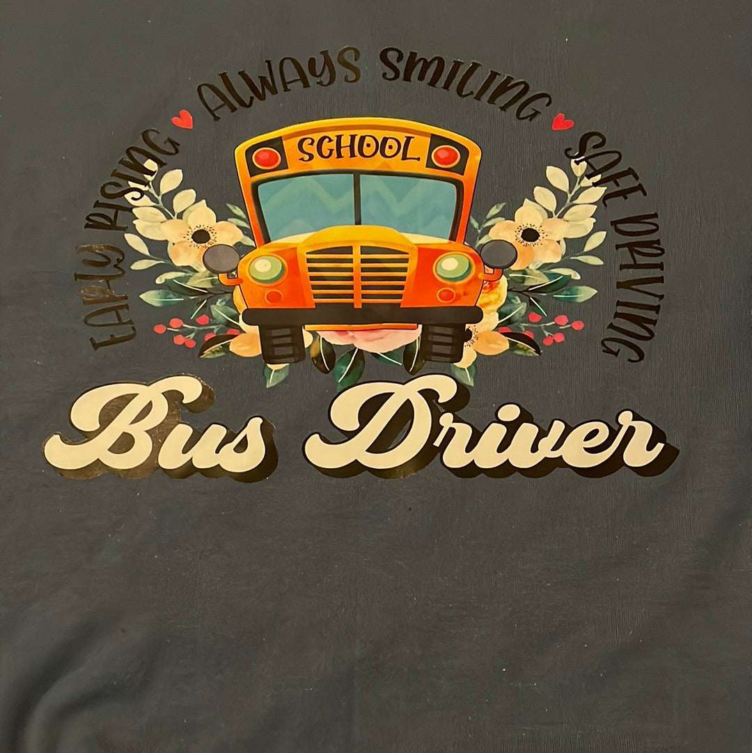 Bus Driver Crew Neck Sweatshirt staytruedesignco