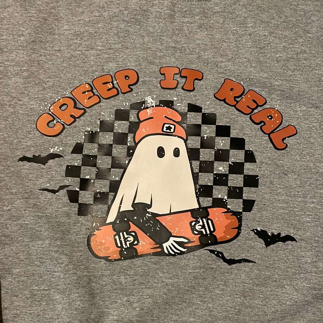 Creep It Real Crew Neck Sweatshirt staytruedesignco