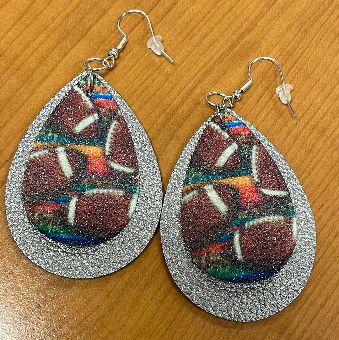 Football Earrings staytruedesignco