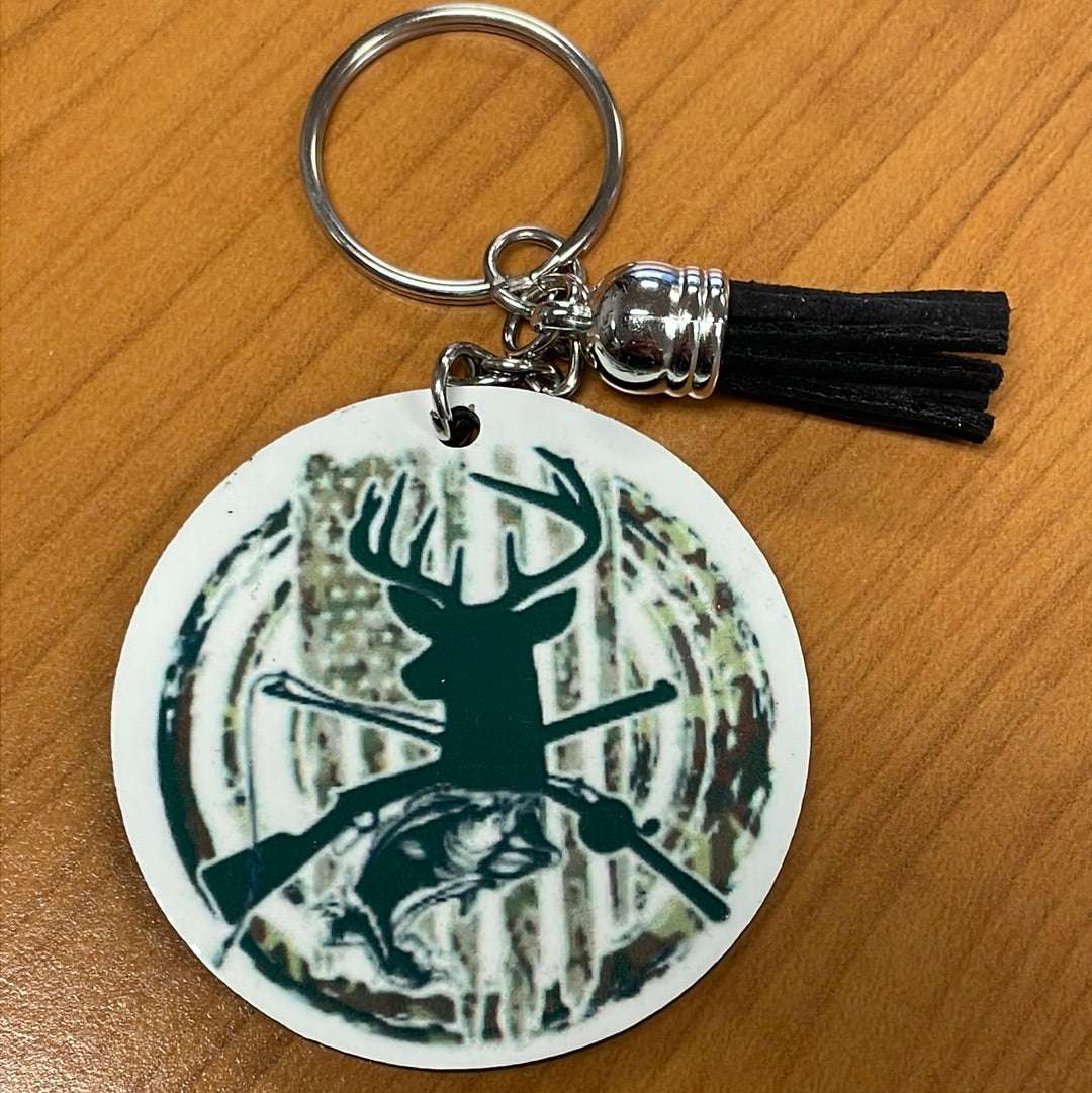Buck Hunter Keychain staytruedesignco
