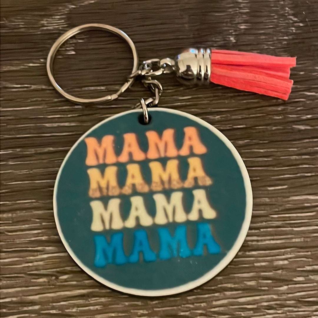 Mama Keychain staytruedesignco
