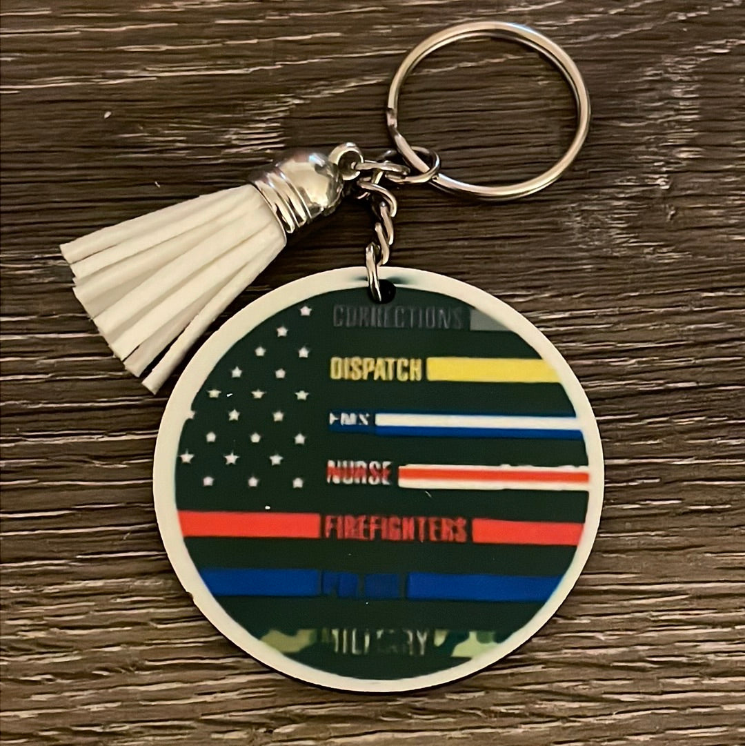 First Responders Keychain