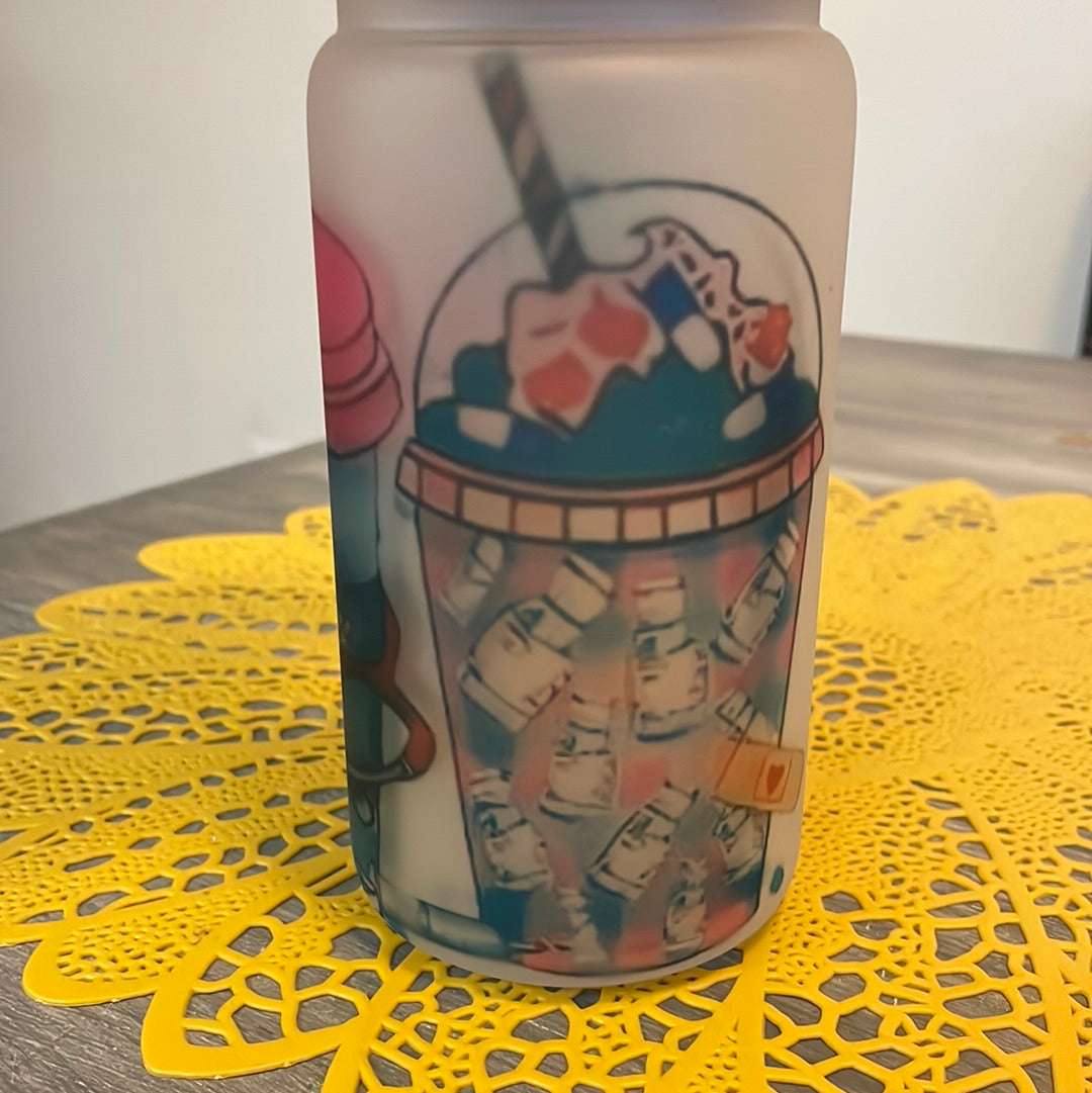 Nurse Glass Can Cup staytruedesignco