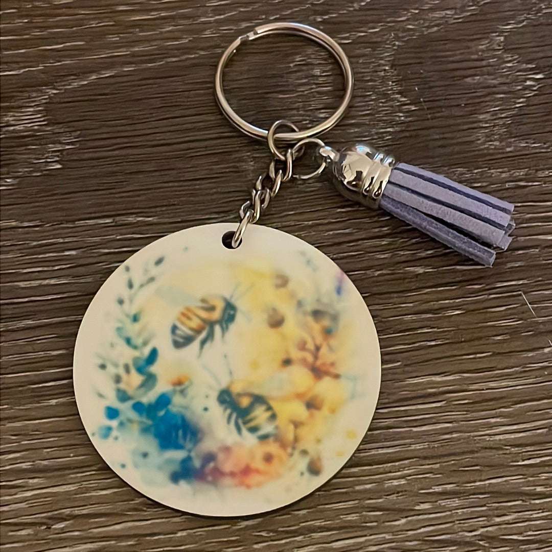 Bee Keychain staytruedesignco
