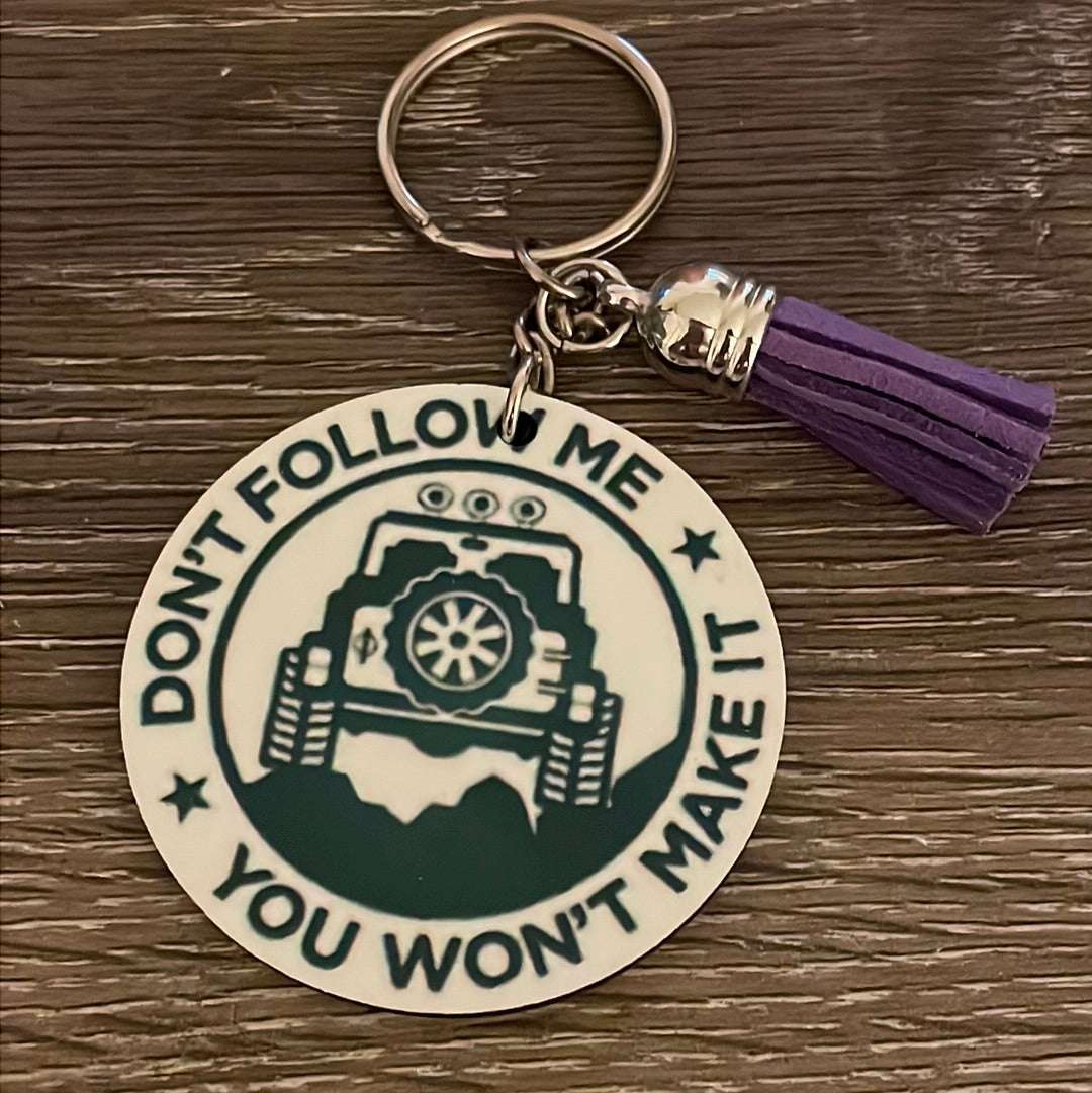 Don’t Follow Keychain staytruedesignco