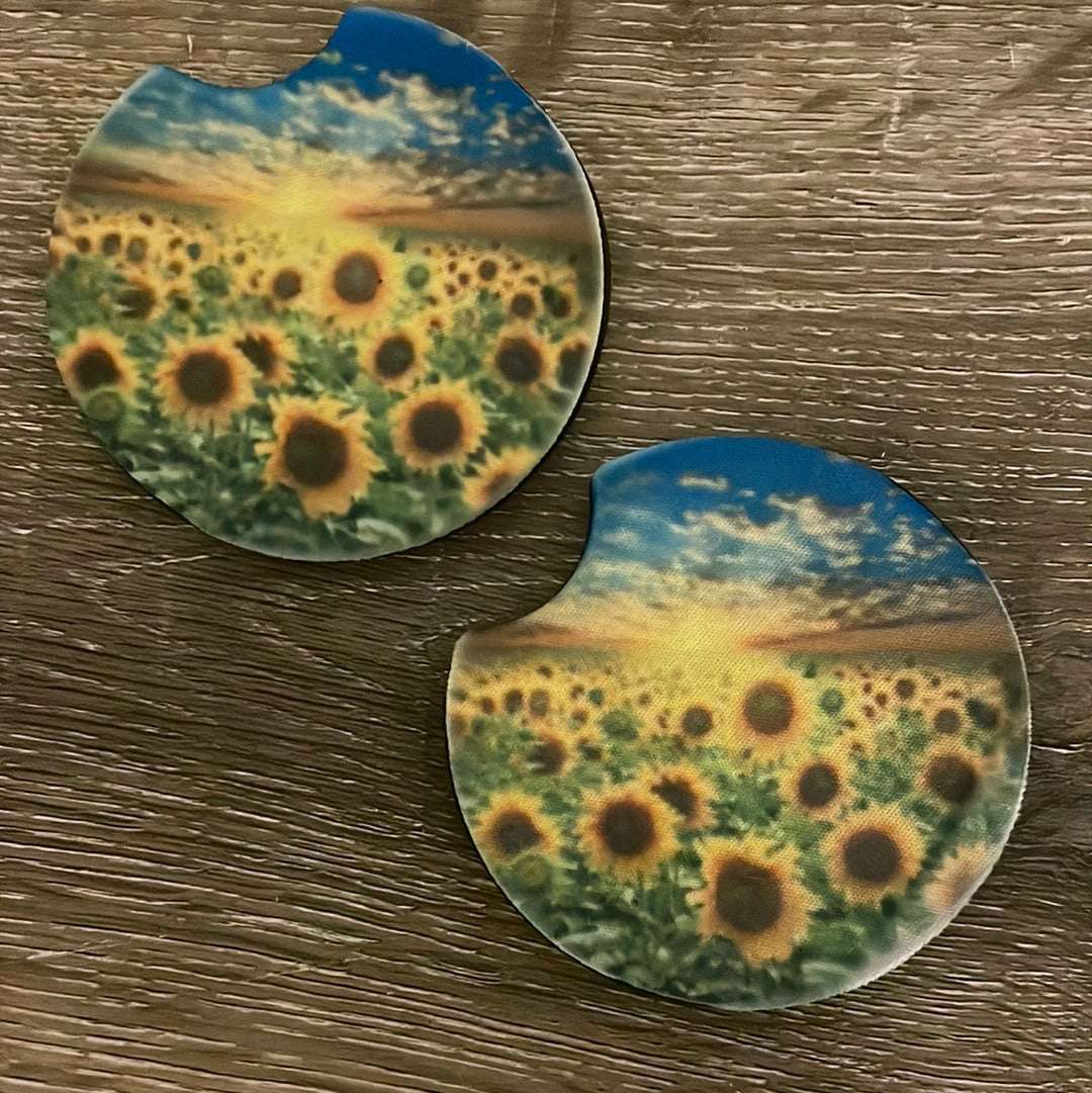 Sunshine Car Coasters staytruedesignco
