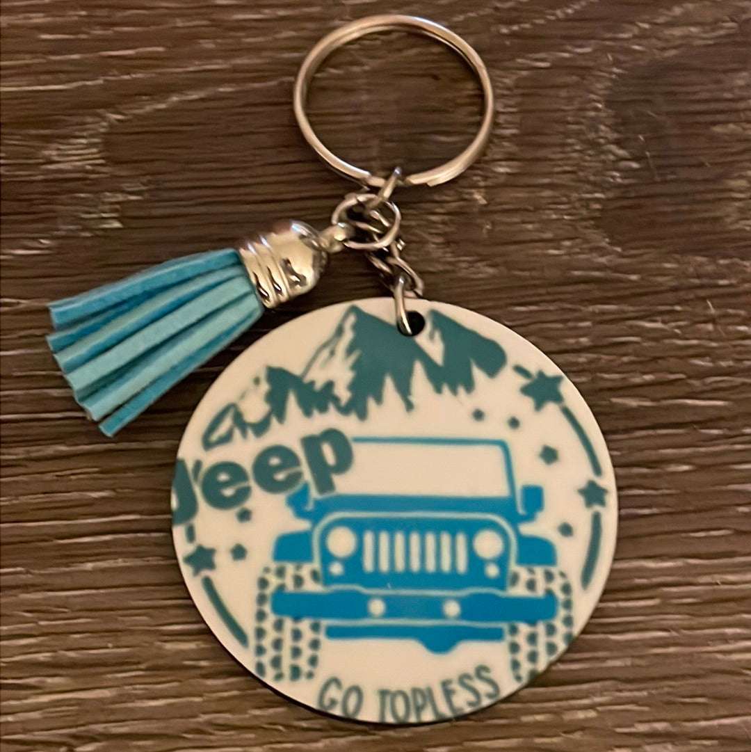Jeep Keychain staytruedesignco