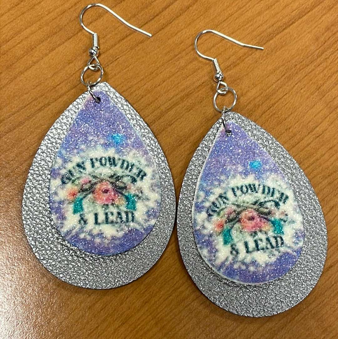 Gun Powder Earrings staytruedesignco