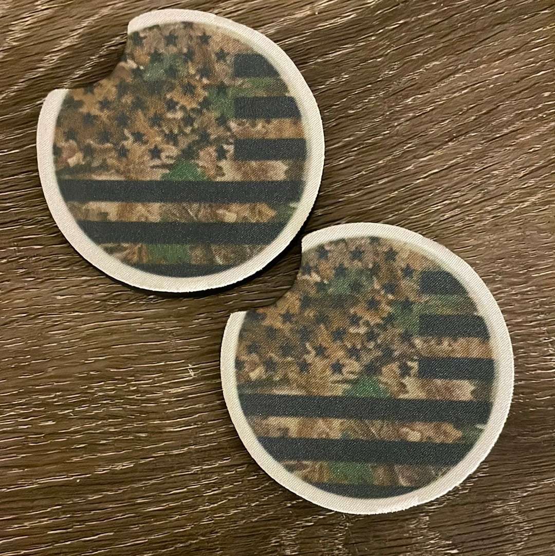 Military Car Coasters staytruedesignco