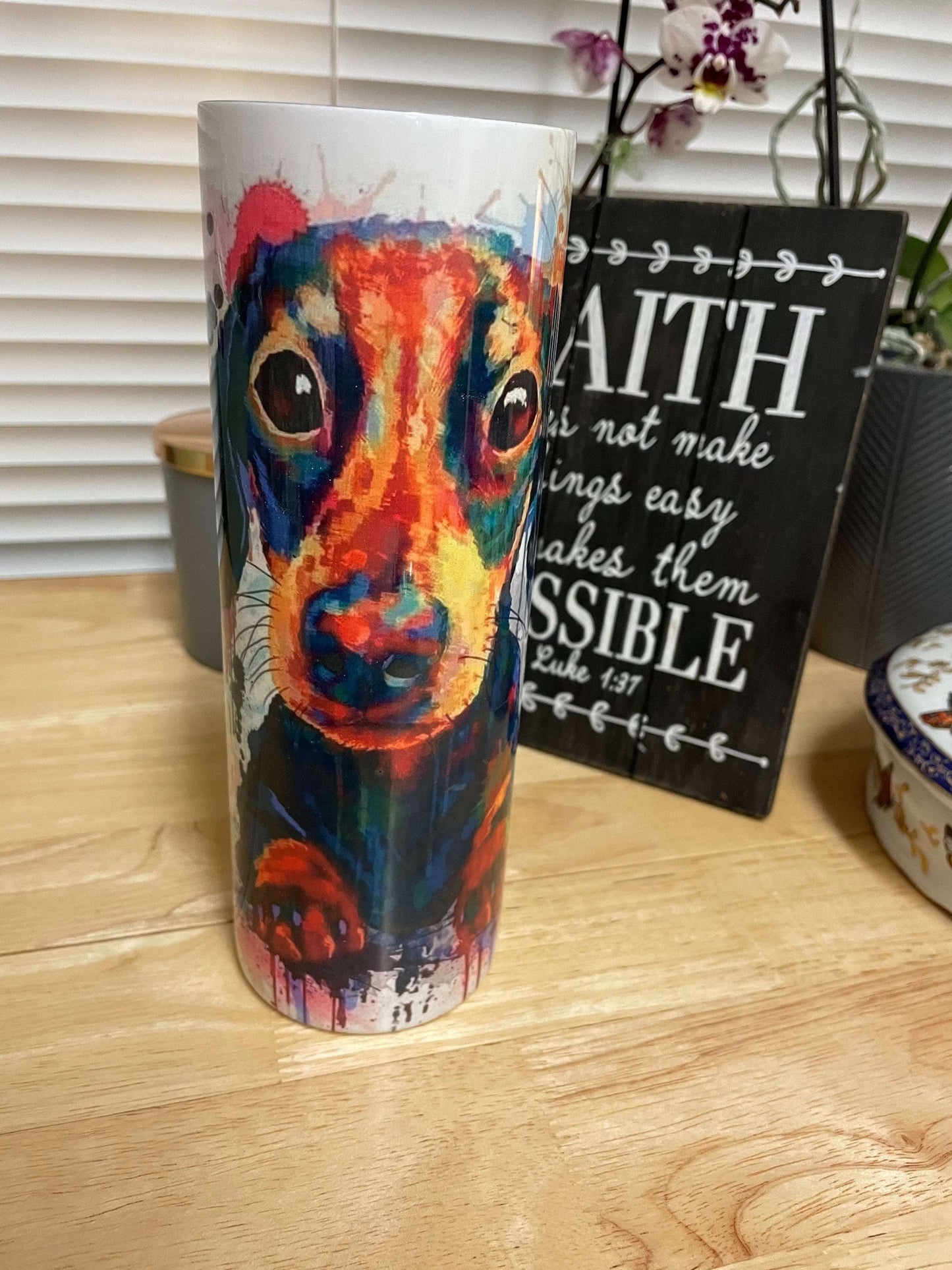 Weiner Dog Tumbler staytruedesignco