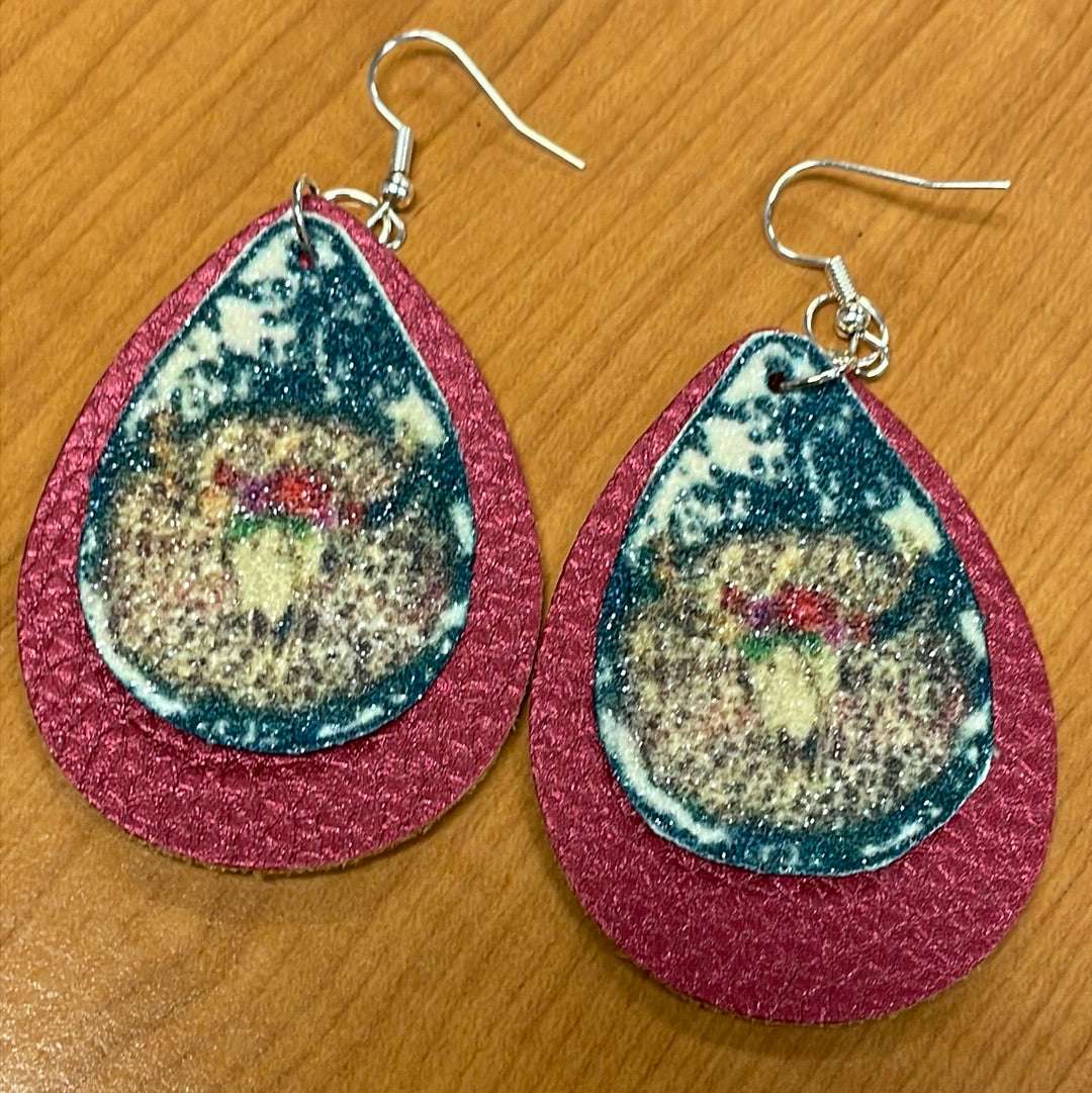 Cow Skull Earrings staytruedesignco