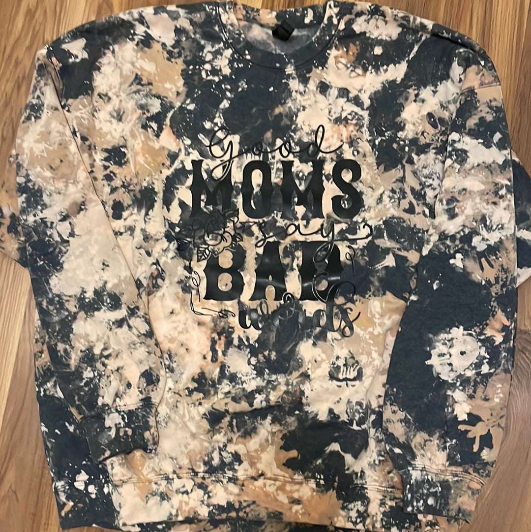 Good Mom, Bad Words (Cow Print) staytruedesignco