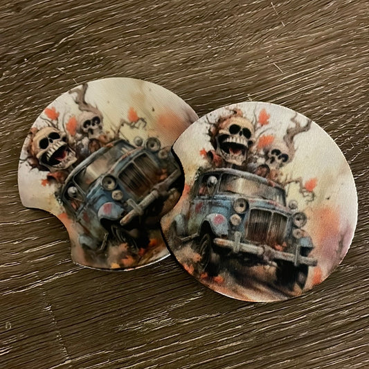 Skully Car Coaster #3