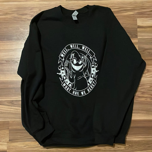 Oogie Boogie Crew Neck Sweatshirt
