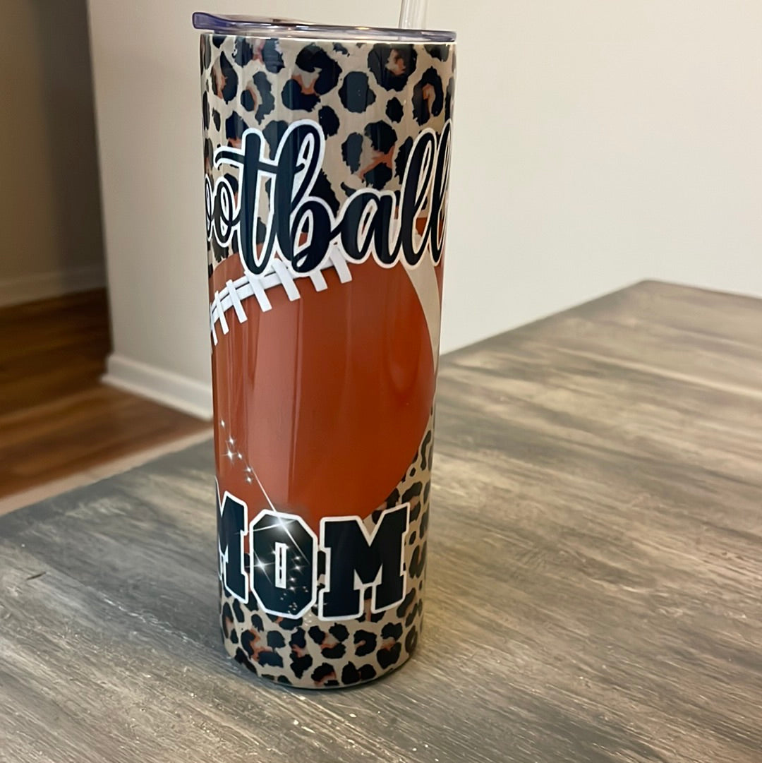 Football Mom Tumbler