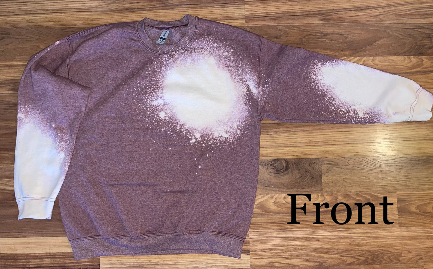 Create Your Own Sweatshirt (Pocket/Sleeves/Back Design ~ 2 sided print)