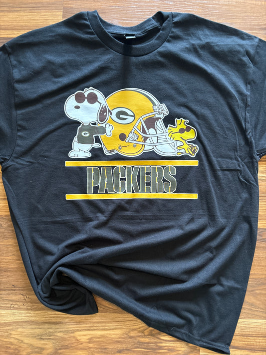 Snoopy Packers Fan