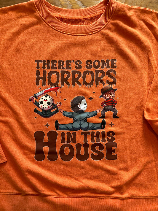 House Horrors Crew Neck Sweatshirt