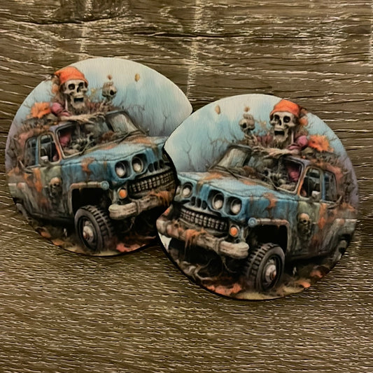 Skully Car Coaster #2