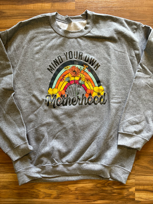MindYour Motherhood Crew Neck Sweatshirt