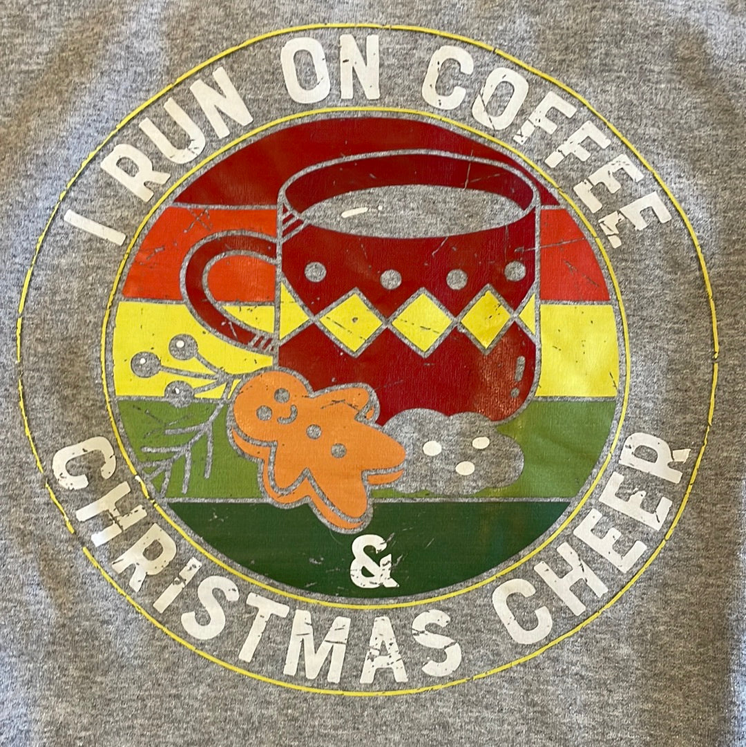 Coffee & Christmas Cheer Crew Neck Sweatshirt