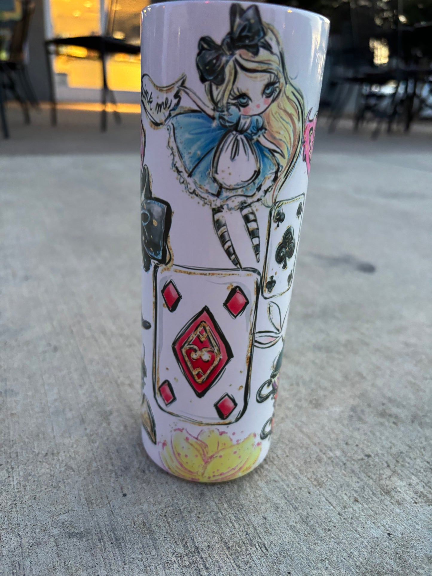 Vintage Alice in WonderlandTumbler