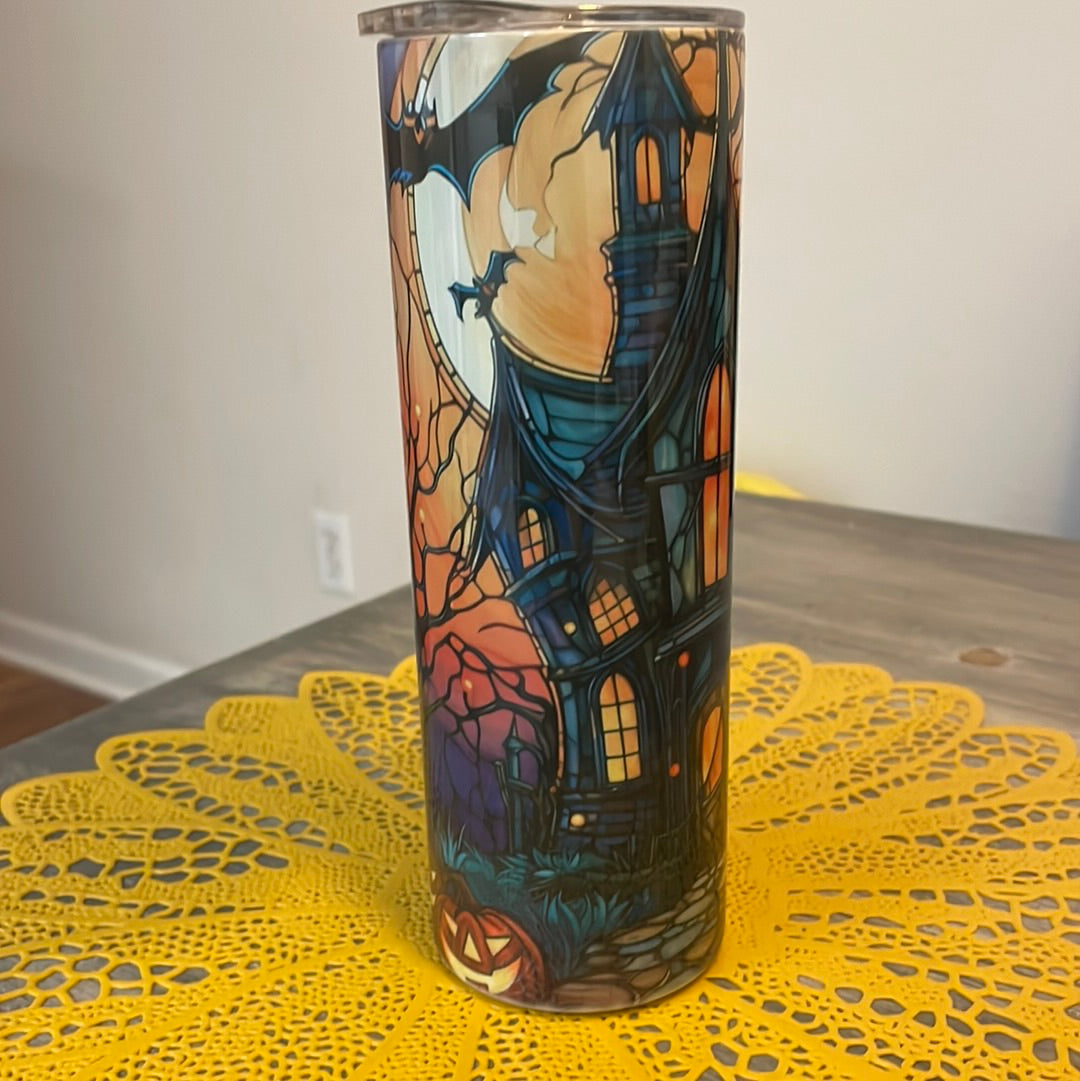 Haunted House Tumbler