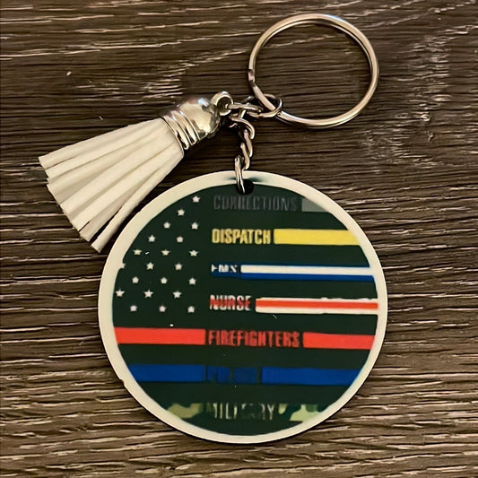 First Responders Keychain